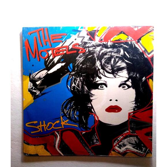 The Motels Shock SEALED Vinyl LP Record Album New Wave Synth Pop Rock 1985 Shame - Picture 2 of 5